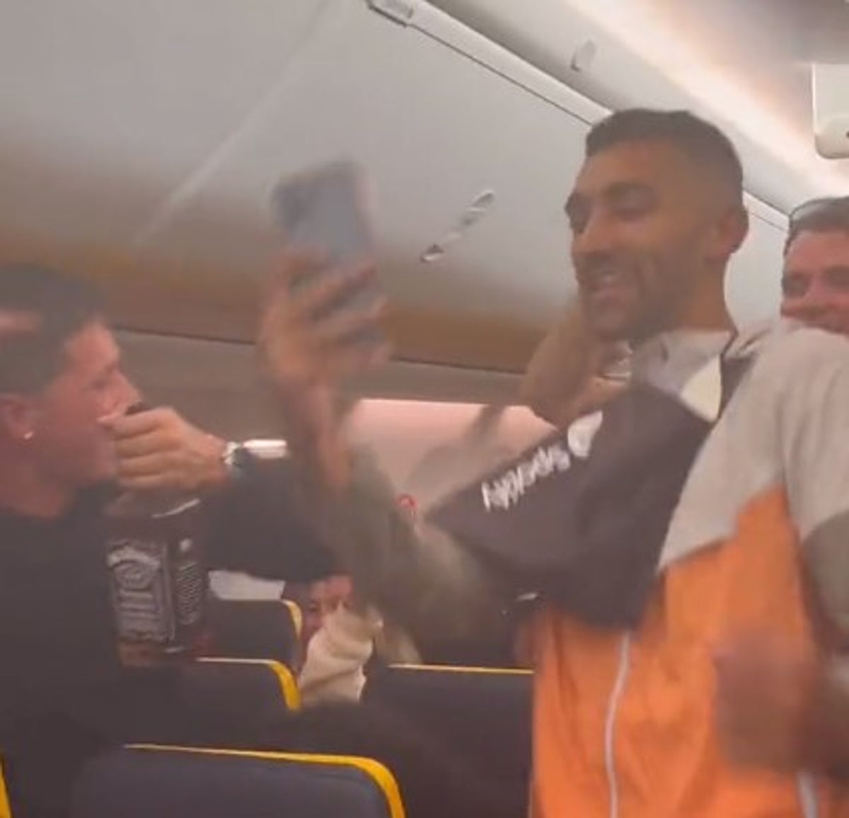 ‘If you wanna blow up the plane, say oi oi’: Drunk influencers and Love Islanders party on Ryanair flight